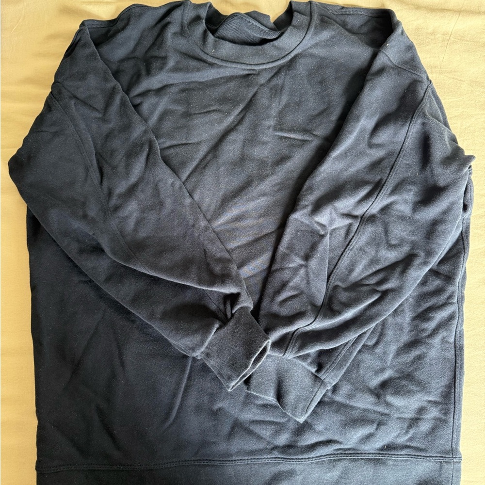 Lululemon Athletica navy crewneck